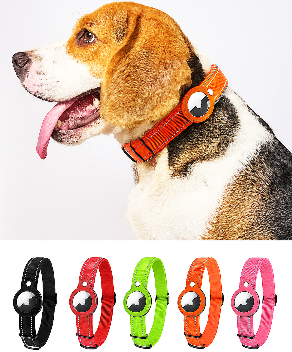 ComfortLine Hondenriem met AirTag Houder