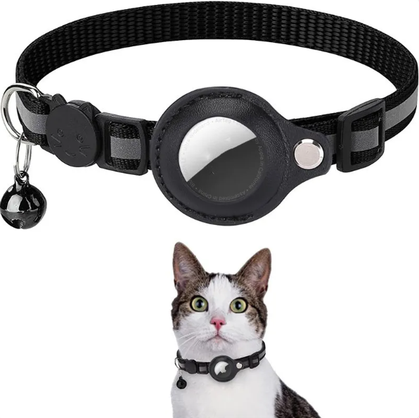 TraceMe Kattenhalsband – Reflecterend + AirTag Houder