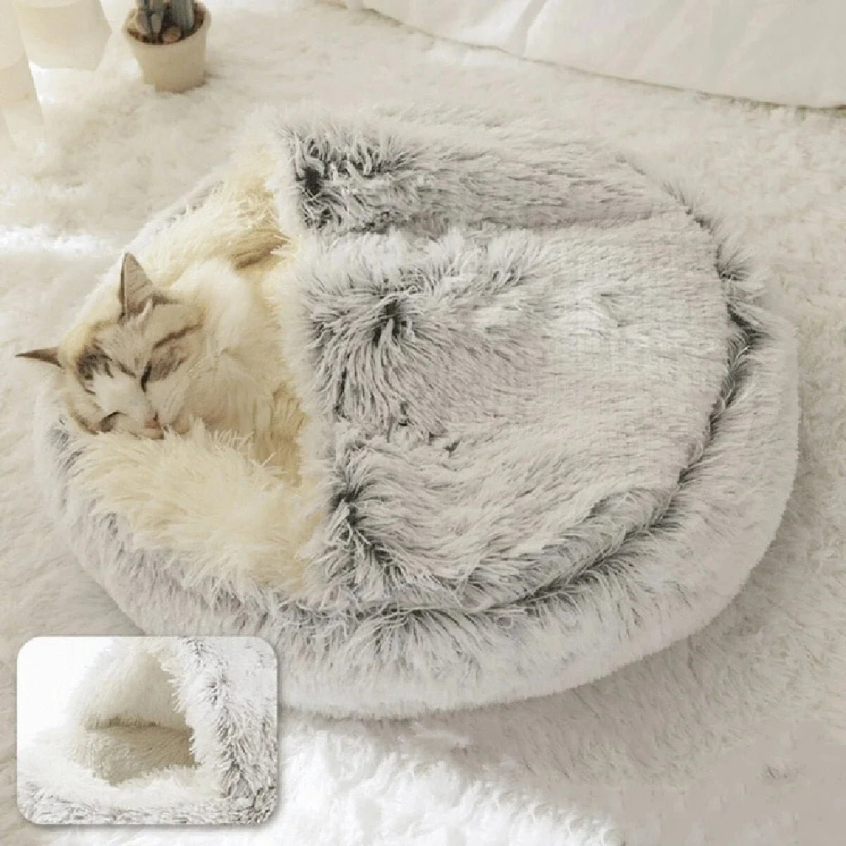 CozyPaw Nest – Ronde Kattenmand