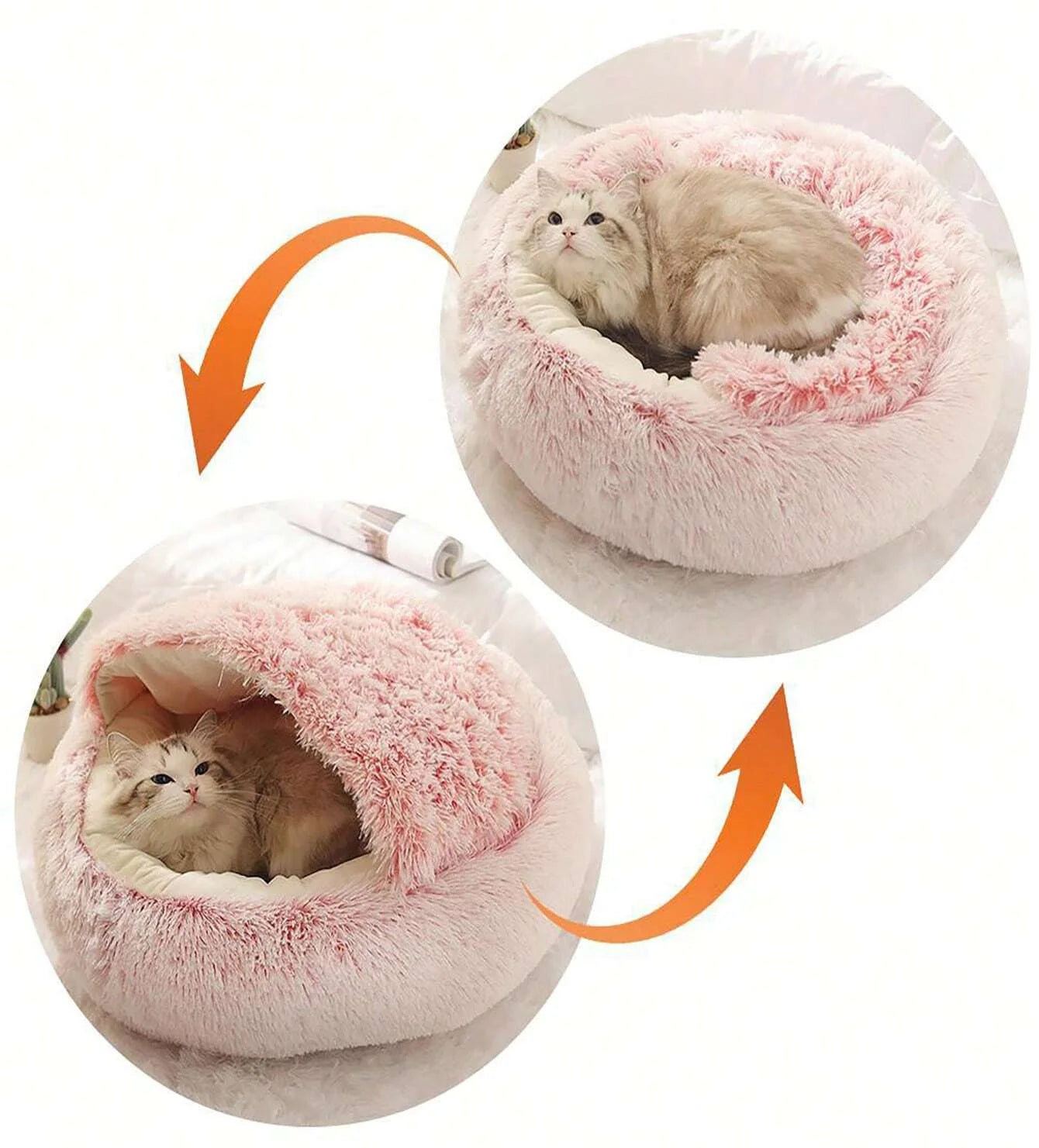 CozyPaw Nest – Ronde Kattenmand