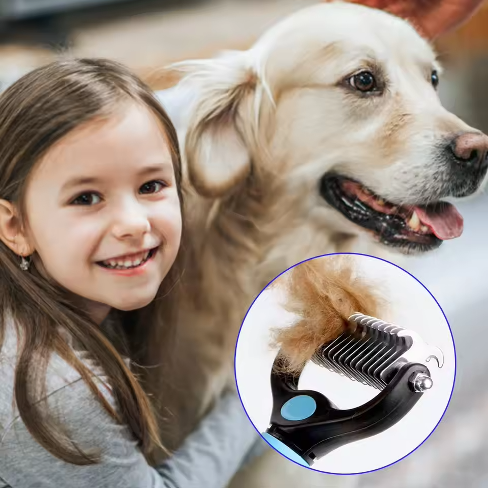 CozyComb - Haarvrije Massage Borstel Voor Hond En Kat