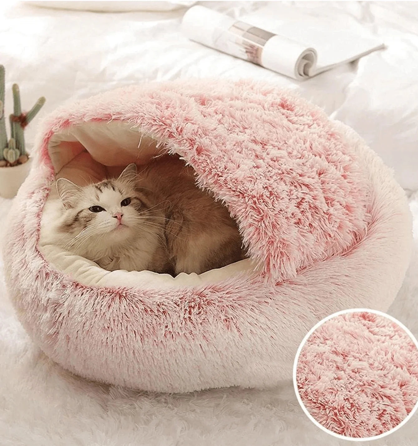 CozyPaw Nest – Ronde Kattenmand